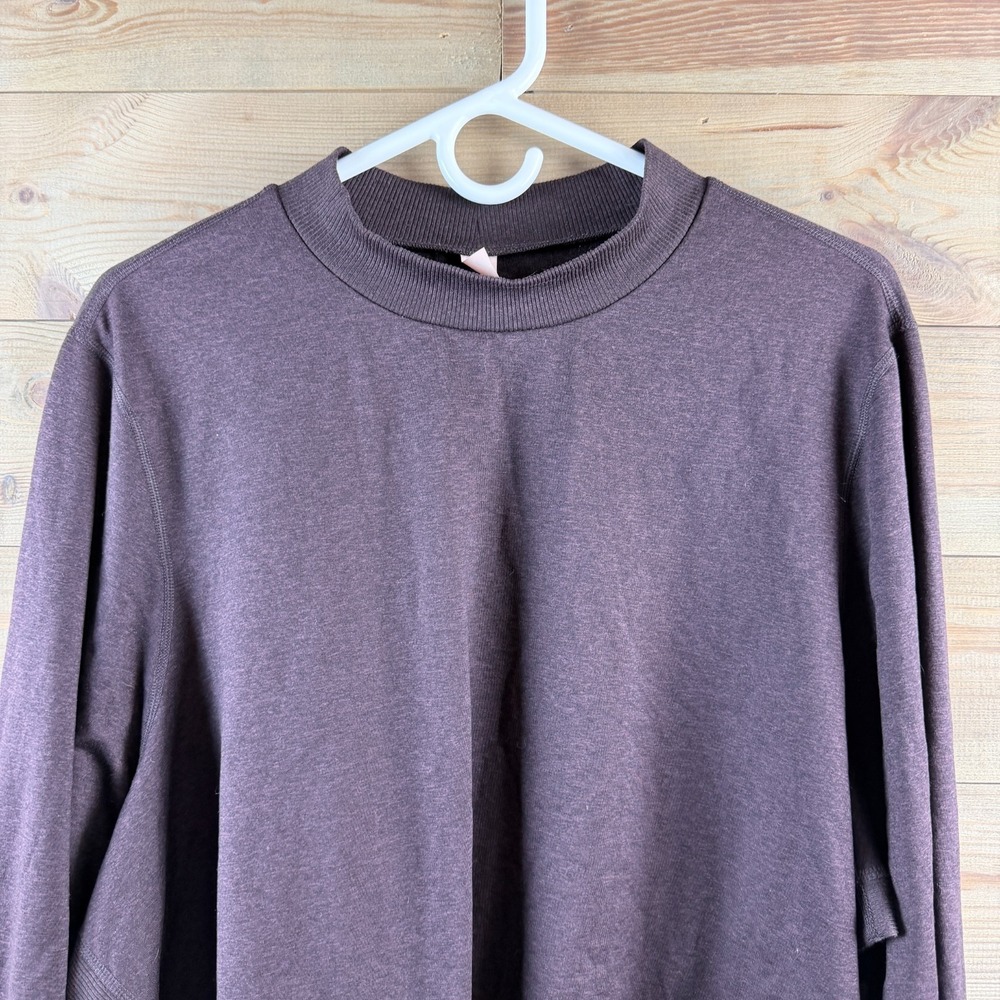 Old Navy Womens Shirt Cozecore Go Dry Crop Active Athelisure Long Sleeve 4X‎ - Picture 2 of 9